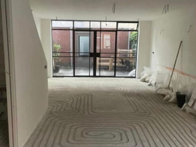 Woning tijdens een verbouwing